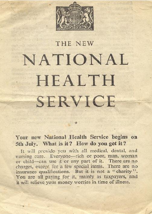 NHS 1948 Informational Leaflet