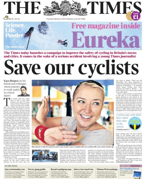 Save our cyclists