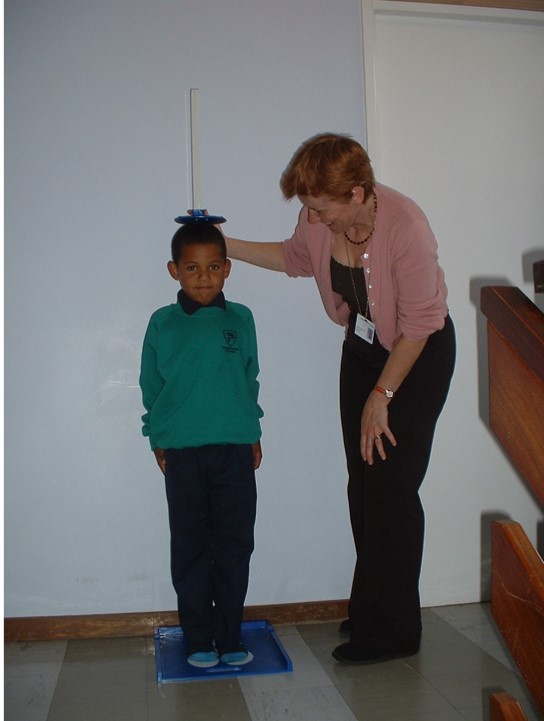 Measuring a child