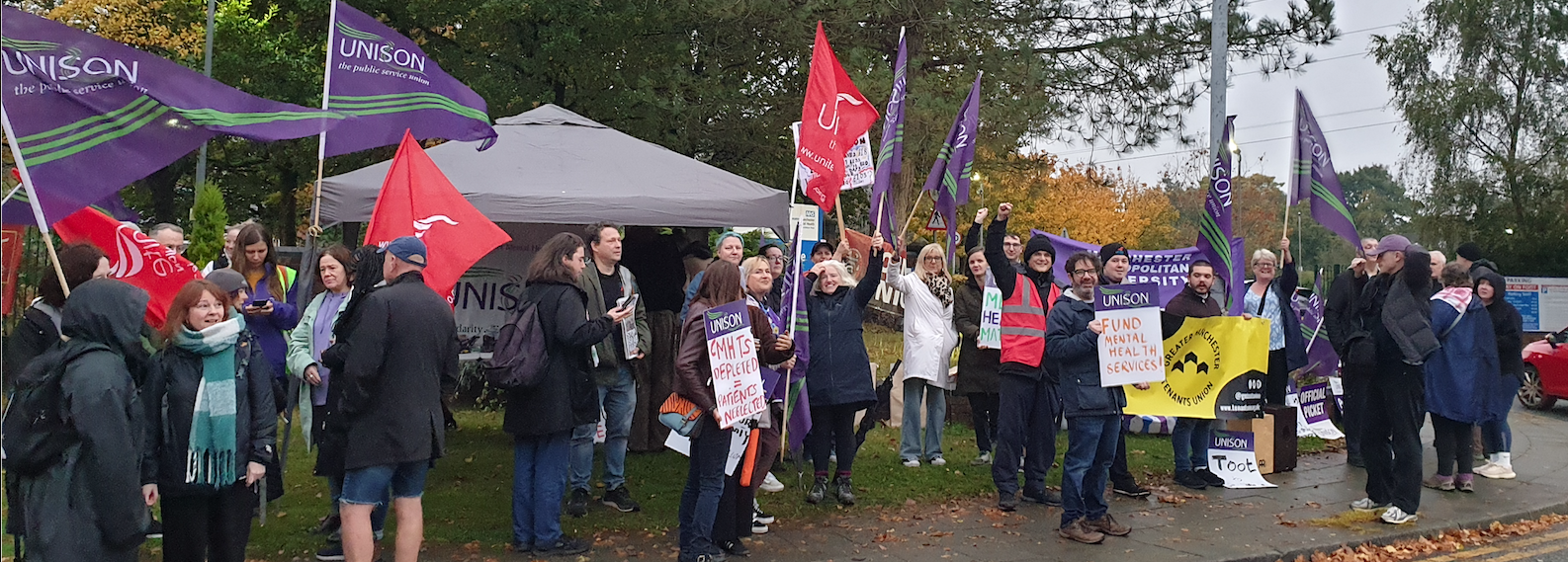 Mental health strike for patients